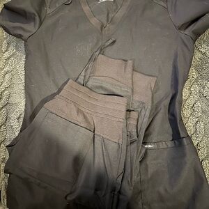 Landau Black Ankle & Cropped Pants